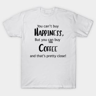 Coffee on Green T-Shirt